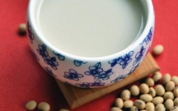 Sweet Potato Soy Milk.