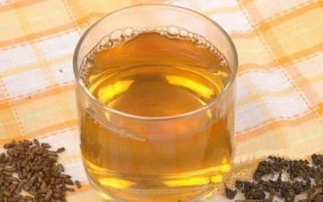 Add honey to drink.
