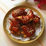 【Get rich】Spicy grilled pork trotters.