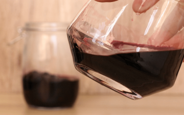 Homemade Mulberry Wine