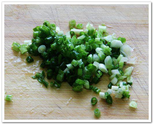 Chopped green onions