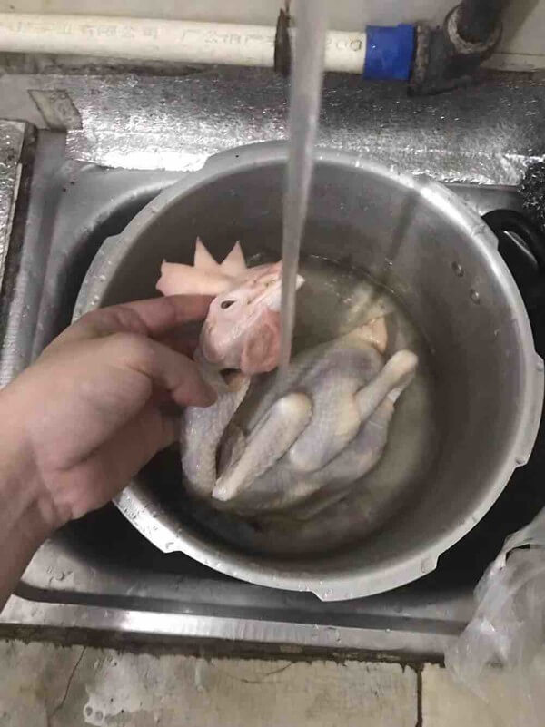Clean and put the pressure cooker