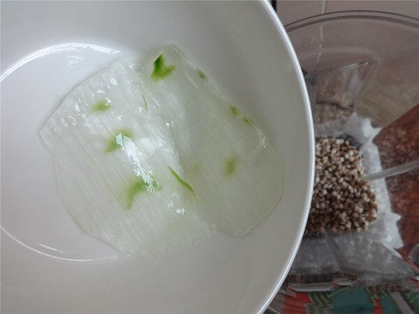Add aloe.