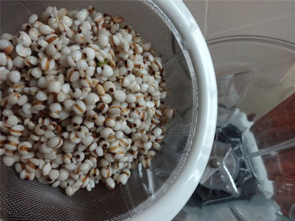 Add the barley to the cooking cup of the wall-breaking machine.