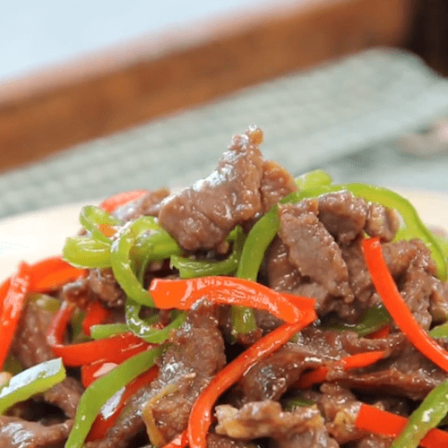 Green Pepper Beef
