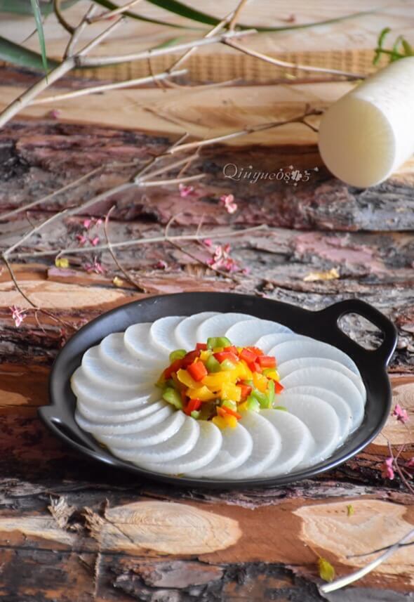 Steamed White Radish