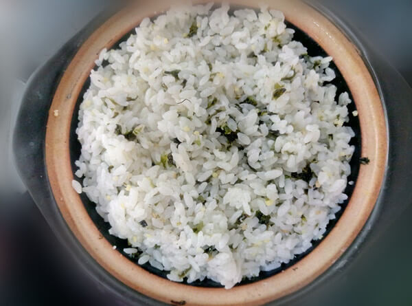Nori rice is ready! Ming Tai Fish Roe Ocean Delicious