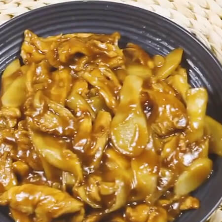 ginger chicken slices