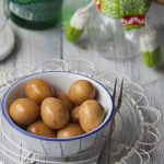 marinated quail eggs