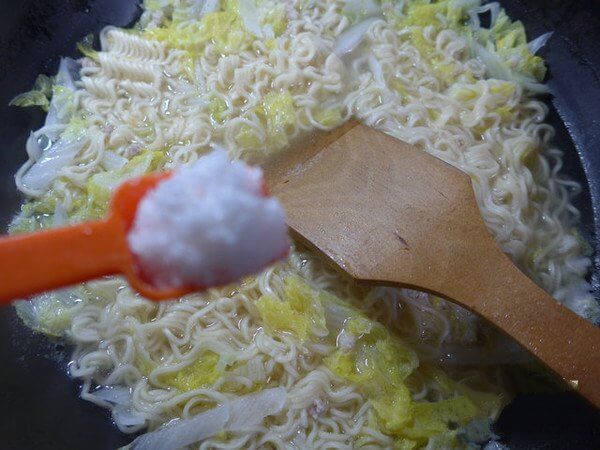 Add 1.5 tablespoons of salt