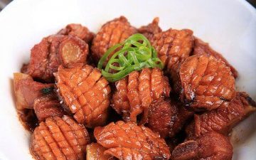 Braised Pork Ribs With Abalone