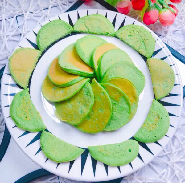A delicious and delicious canola rice noodle muffin is ready,