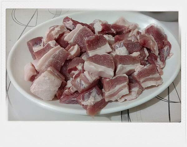 Prepare pork belly