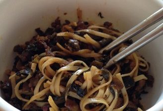 Pickled Cabbage Shredded Pork Noodles
