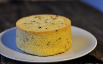 cranberry chiffon cake.