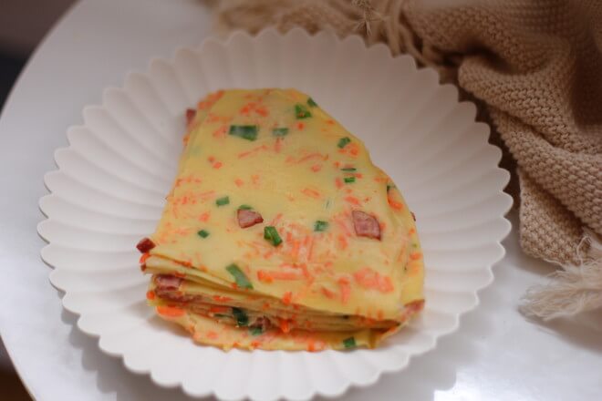 Carrot And Egg Pie