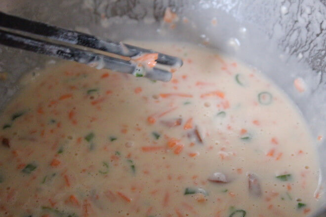 Stir well