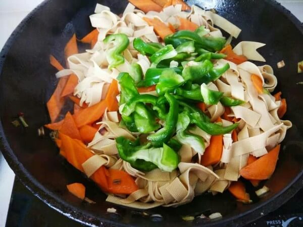 Add green pepper