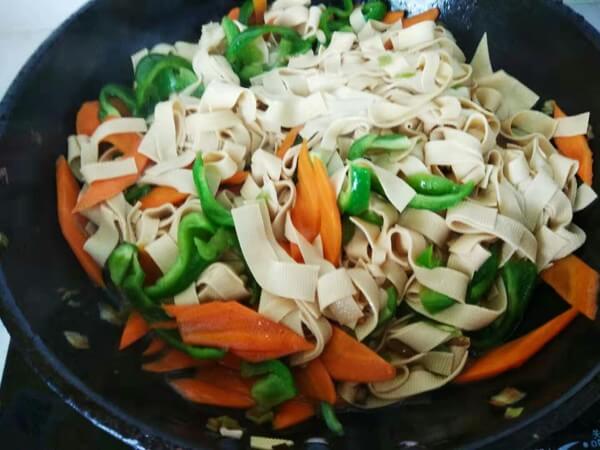 Add green pepper