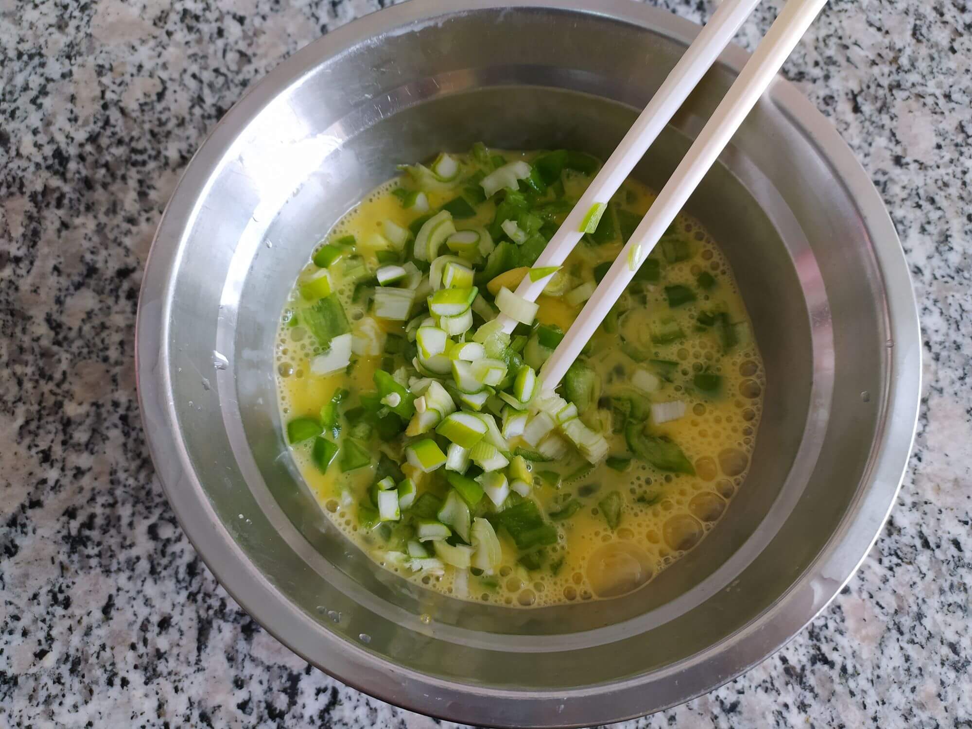 Finely chopped green onion