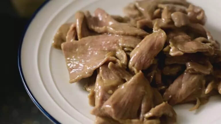 Stir-fry until discolored