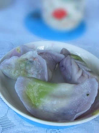 Vegetable Beef Colored Dumplings