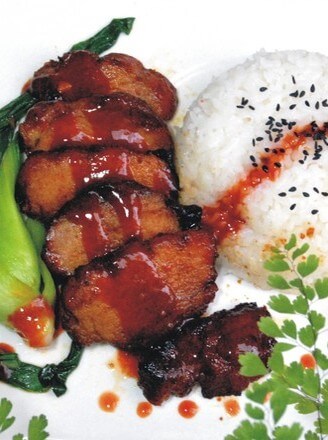 Honey Roast Pork Rice