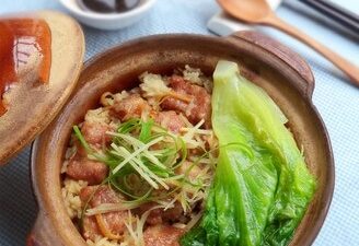 Pork Ribs Claypot Rice