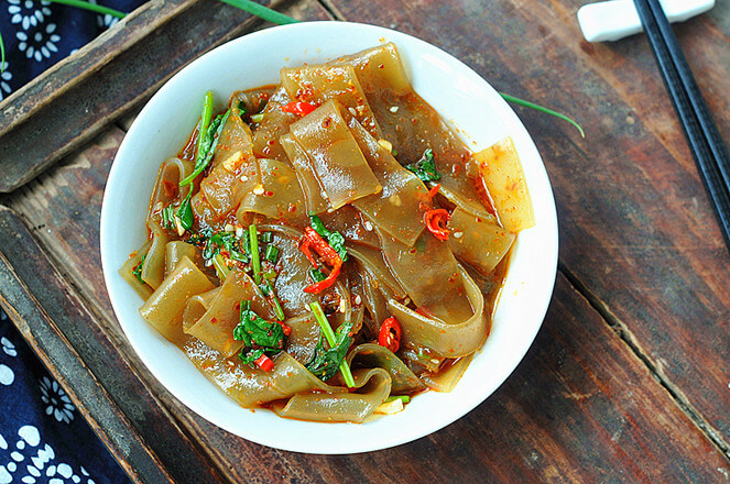 Spicy Sweet Potato Noodles Miss Chinese Food