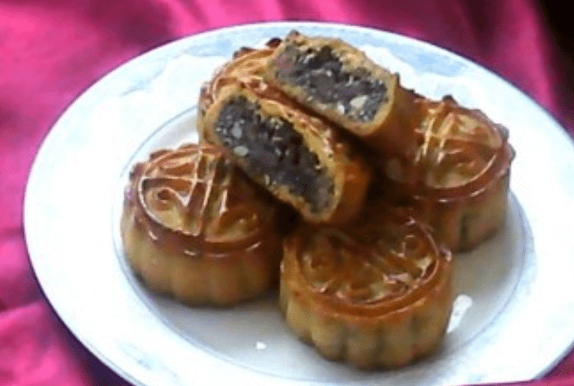 Black Sesame Ham Mooncakes Miss Chinese Food