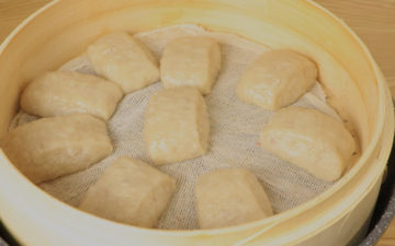 Homemade Taro Mantou