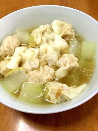 The Boiled Wonton with Wax Gourd