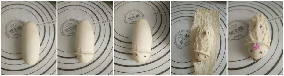 Make dough into strips