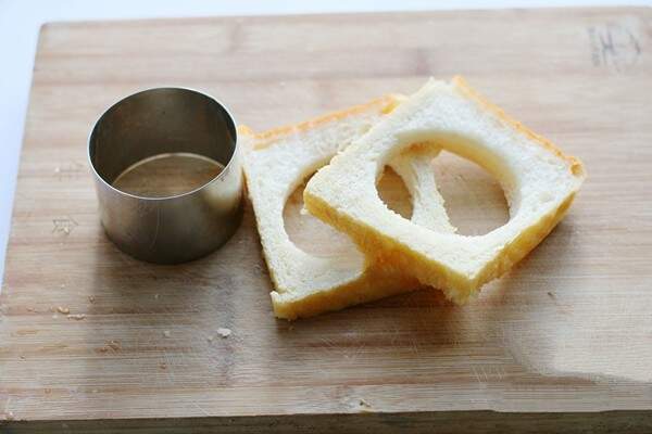 Take two pieces of toast