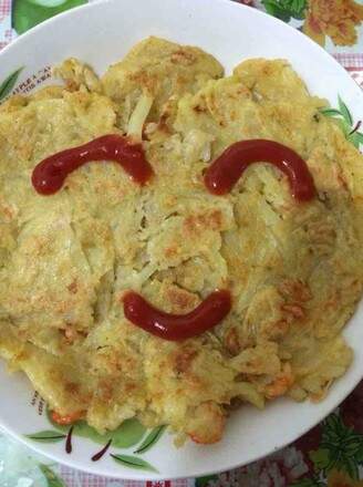 The Potato and Shrimp Cake