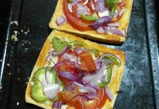 Toast Which Looks Like A Pizza