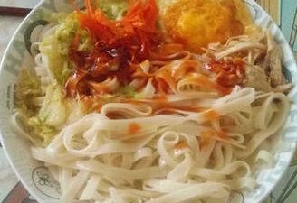 The Sweet and Sour Chicken Noodles