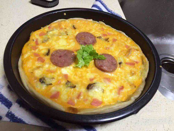 Put a little lettuce in the middle